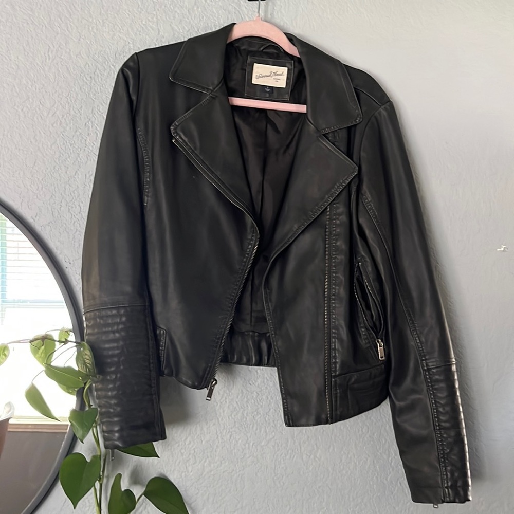 Leather jacket